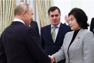 普丁罕見接見崔善姬 路透：或為時隔24年後訪北韓鋪路