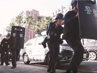 警銀聯防搶演練「超派」 現場擊敗搶匪、詐團