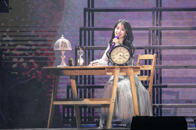 IU曾来台开唱三次。（图／中时资料照）