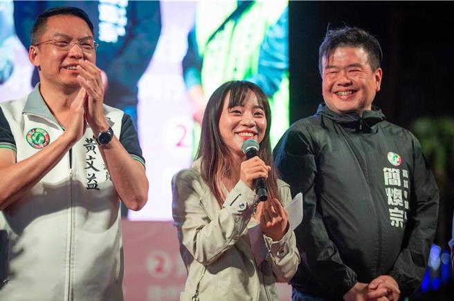 黃捷接棒趙天麟參選，最終順利當選立委。（本報資料照）