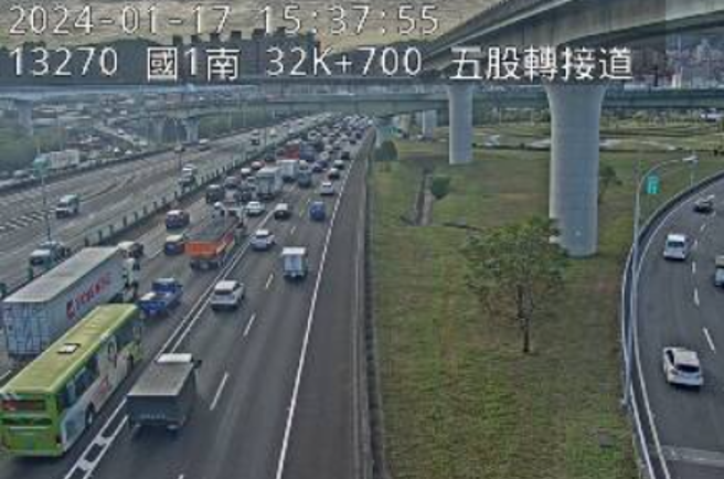 現場畫面。（圖 / 截至高速公路1968）