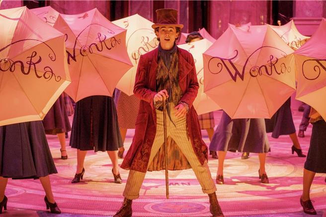 提摩西夏勒梅主演《旺卡》叫好又叫座。（CATCHPLAY提供）