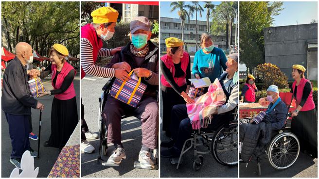 祥和山莊的伯伯們半生戎馬，奉獻自己的青春（圖片來源：高雄市民政局提供）