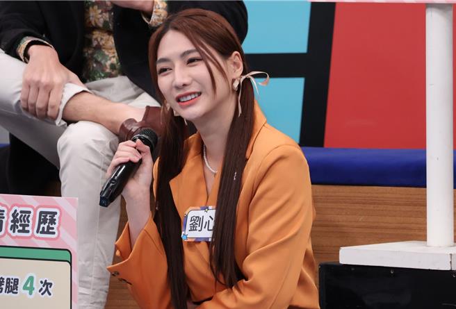 刘心语曾被劈腿。（中天综合台提供）
