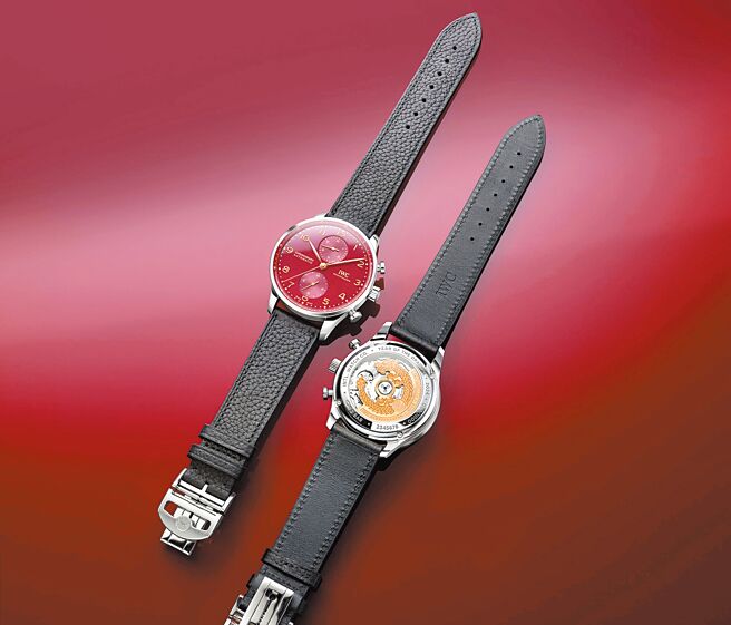 沙夫豪森IWC萬國表推出葡萄牙系列龍年計時腕表，限量1000只。（IWC提供）