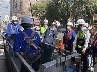 年關將近「吊籠」作業藏風險 高市勞工局長率隊突擊檢查