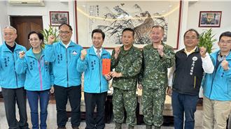 金門縣府展開春節慰問 感謝軍、醫、海岸巡支援醫護後送重任