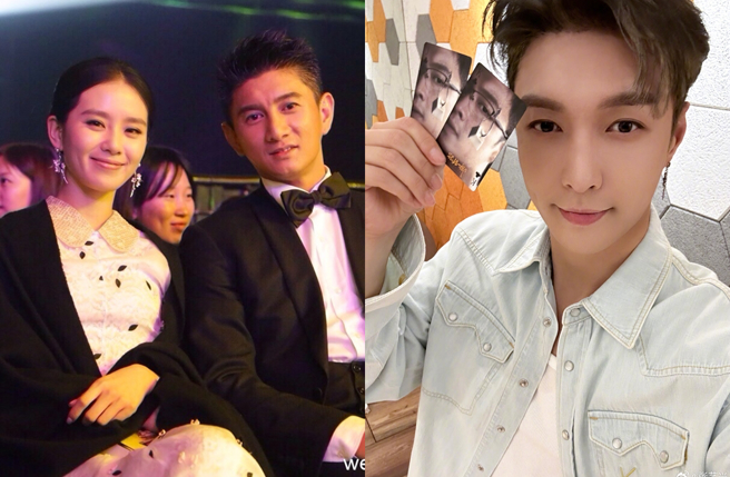 劉詩詩和張藝興（右）的粉絲在網上吵起來。（圖／翻攝自吳奇隆、張藝興微博）