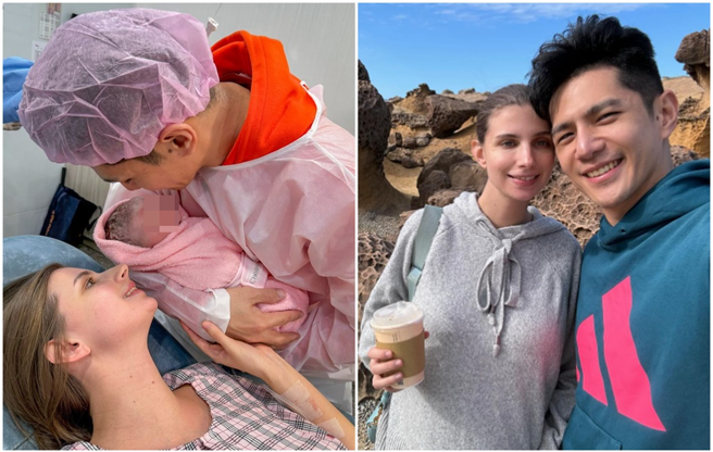 佳娜平安生下女兒，祖雄感動到哭。（圖／ig@祖雄）

