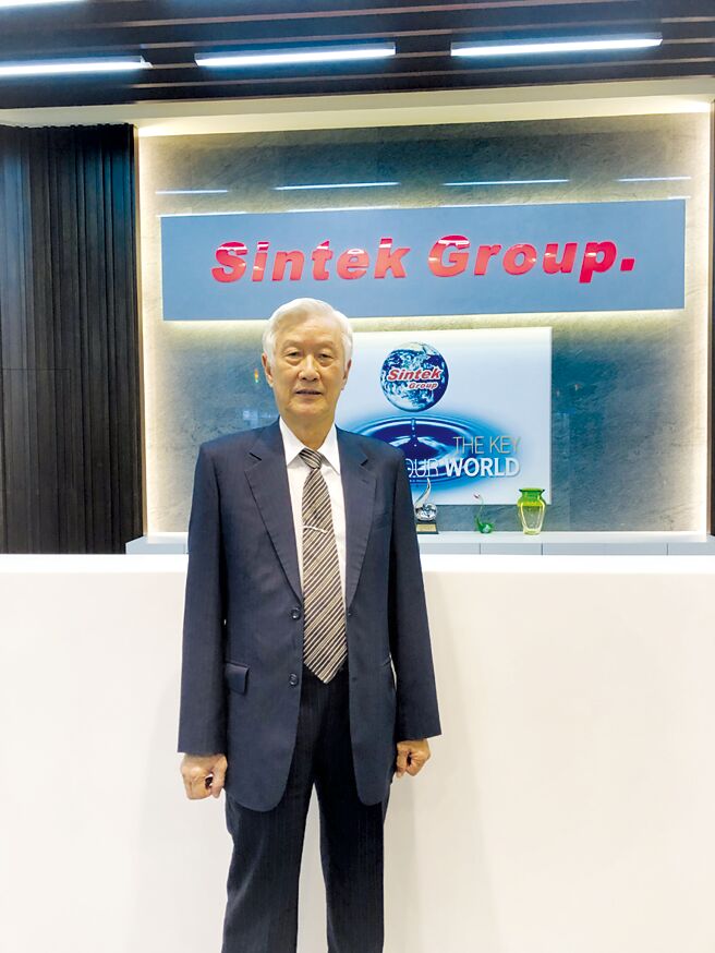 霭崴公司董事长陈金柏。图／庄富安