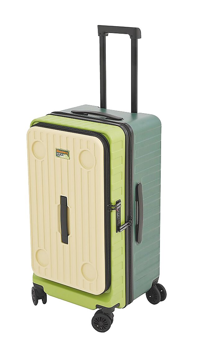 全联3000元福箱—Discovery 26吋多功能露营行李箱，限量7560个。（全联提供）