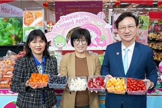 台東鳳梨釋迦鮮果外銷爭光  今起逛新加坡超市就能買到