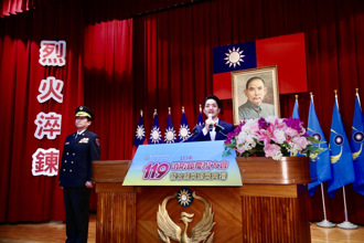 119消防節！蔣萬安親頒金龍獎楷模 啟用新式無線通訊系統