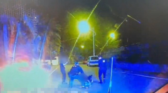 空軍阿兵哥酒駕拒檢 加速逃逸卻自撞路樹…還持毒慘了