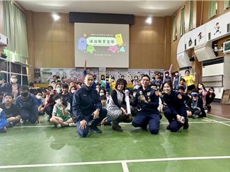 國中小寒假來了 大園警深入校園法治教育宣導