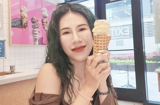 网红丹妮婊姐日前宣布在美国登记结婚。（图／丹妮婊姐星球脸书）