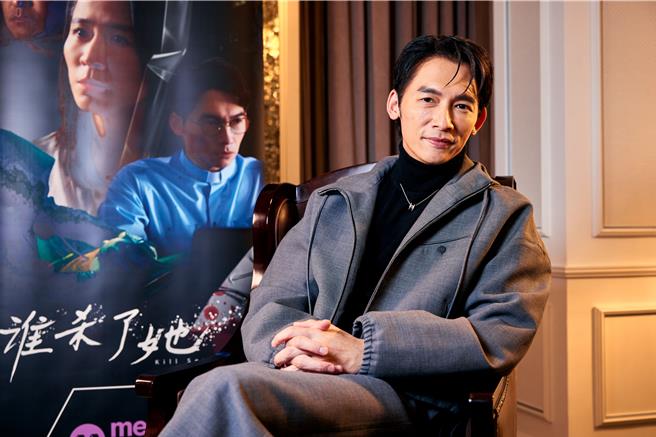 温升豪对跨国合作感到新鲜。（三立提供）