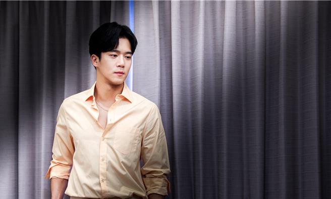 河锡辰为了初次与台湾粉丝互动，特地练习了中文。（罗永铭摄）