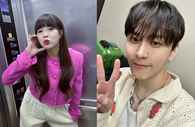 泫雅與龍俊亨18日官宣戀情。（圖／摘自泫雅Instagram、摘自龍俊亨Instagram）