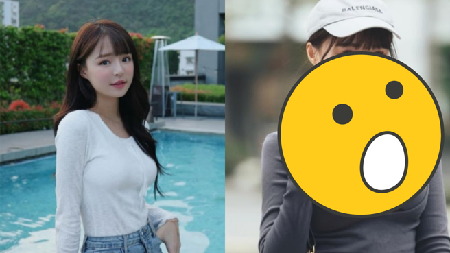 元元甜美穿搭暗藏小心機，炸出「E級核彈」。（圖／翻攝IG @1105ya）