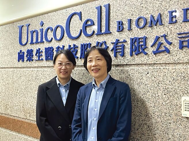 向荣董事长蔡意文（右）、总经理洪懿佩（左）。图／杜蕙蓉