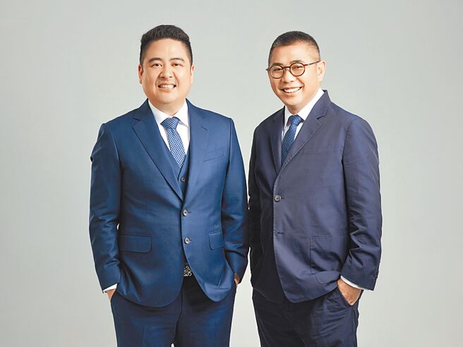 泓德能源董事長謝源一（左）與總經理周仕昌。圖／業者提供