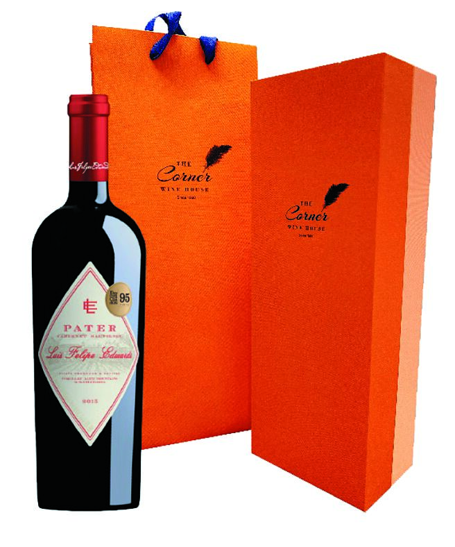 智利路易菲利普旗艦帕特卡本內限量版單入禮盒，限量售價：3,500元。   圖／業者提供