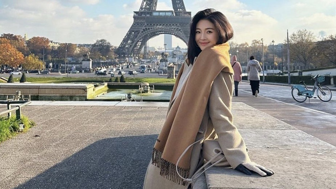 
赵筱葳表示要尝试植物性饮食。(图／weicutey IG)