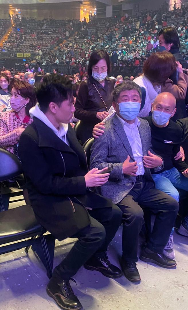 陈时中也有去看詹雅雯演唱会。（图／中时资料照，许雅淳摄）