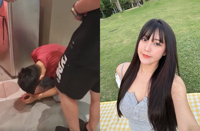 韓曉噯商場遇噁男偷拍。(圖／韓曉噯 FB、IG)
