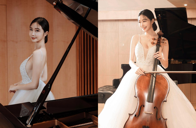 黄上晏分享日本旅游绝美雪地比基尼性感照。(图／rubis_03 IG)