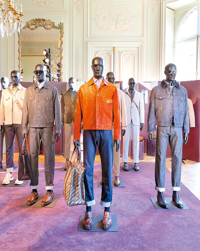 Berluti FW24全新作品，绕着工装与牛仔装束而生。（Berluti提供）