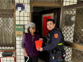 大溪警揪民間團體贈慰問金 寒冬送暖揪甘心