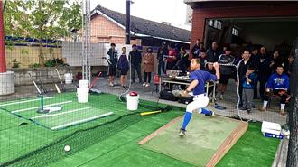 「一、二、三，打擊出去！」台中棒球招生博覽會 支持孩子尋夢