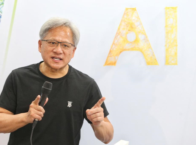 辉达（NVIDIA）创办人黄仁勋。（中时资料照／杜宜谙摄）