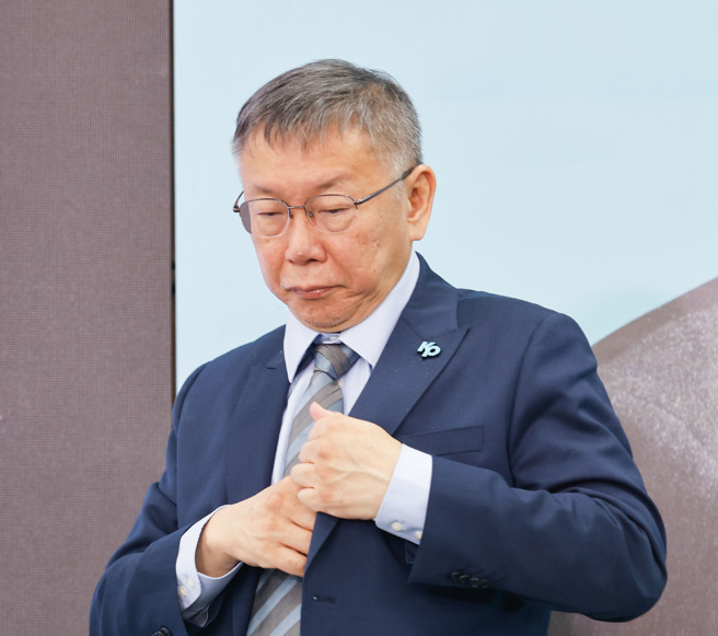 民眾黨主席柯文哲。（資料照,陳信翰攝）