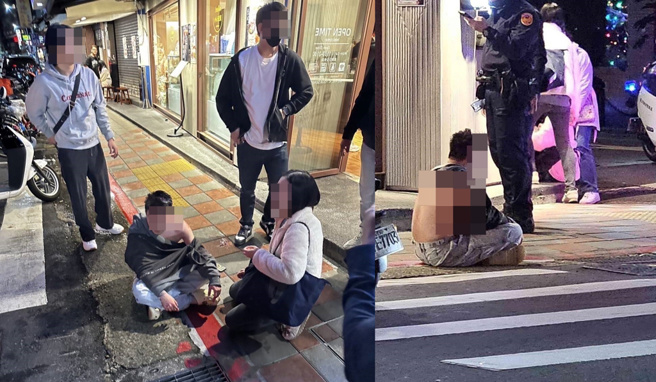 超哥疑似不满自家的餐厅被Toyz批评，当场暴怒痛殴Toyz。（翻摄社会事新闻影音）
