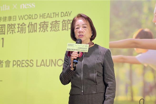 秧悦美地董事长尹纯绸表示，举办「台湾国际瑜伽疗癒节」，也是秧悦今年极力推动绿色健康旅游的主要目的。（ 君达集团／秧悦美地酒店提供）