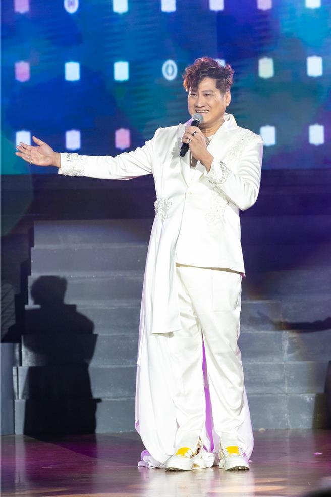 杨哲20日在台中举行首场个唱。（豪记唱片提供）