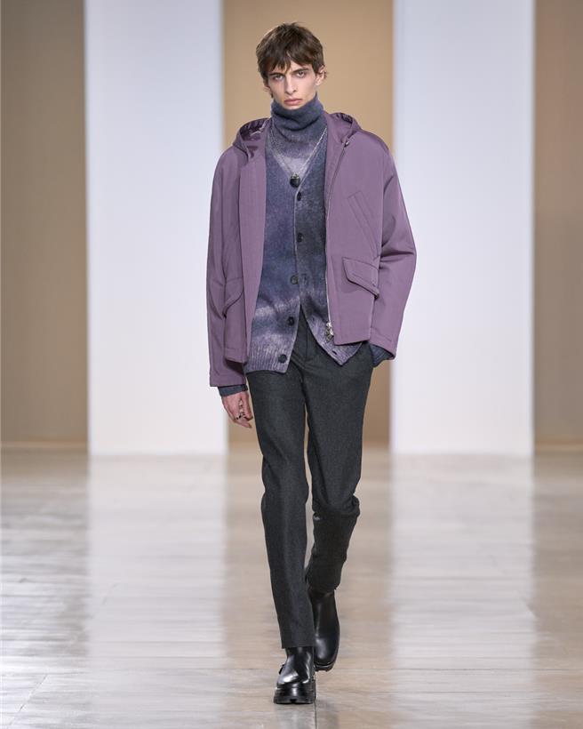 低调、沉稳的色系是本季男装配色重点。（Hermes提供／黄唯淯台北传真）