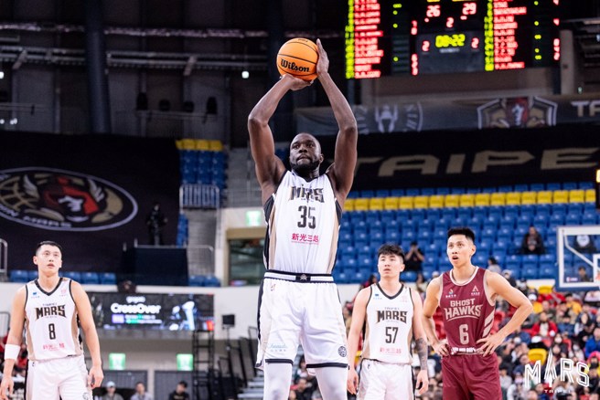 恩多21日攻下全队最高26分。(台北战神提供)