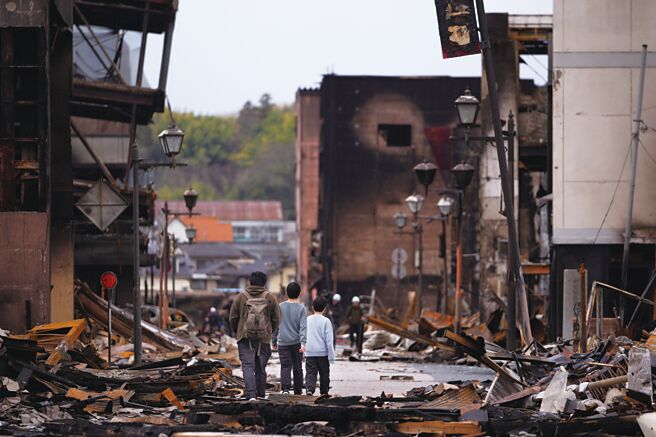 石川县大地震　图／美联社
