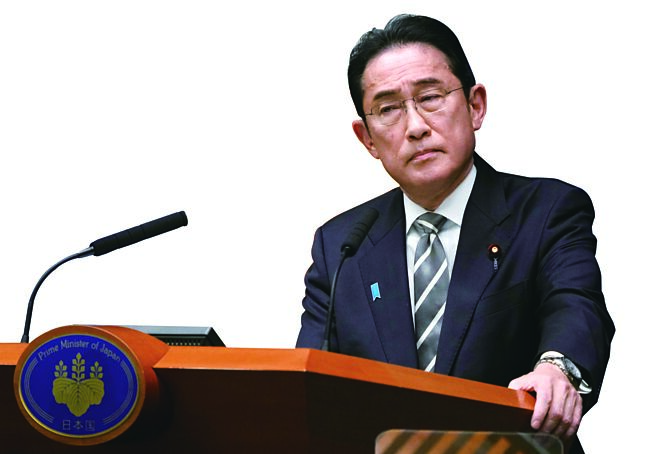 日本首相岸田文雄　图／美联社