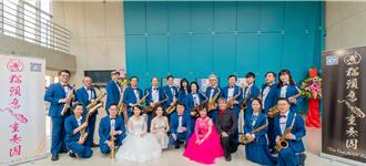 學音樂不分年齡 醫師組薩克斯風團同樂