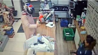 搶匪持折疊刀搶劫 機智超商女店員躲倉庫報警抓人