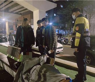 寒流來襲基市府展開低溫關懷 7無家者拒安置