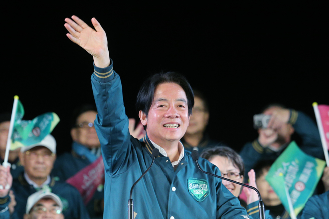 民進黨主席、總統當選人賴清德。（資料照，黃世麒攝）