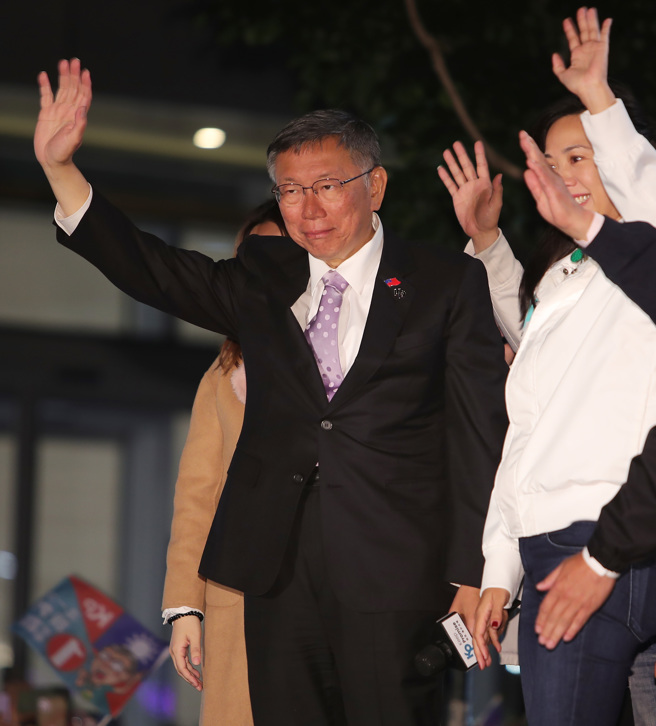 民眾黨主席柯文哲。（資料照,季志翔攝）