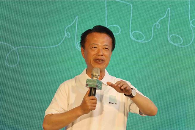 針對台積電可能在嘉義縣設廠，嘉義縣長翁章梁表示竭誠歡迎。（呂妍庭攝）