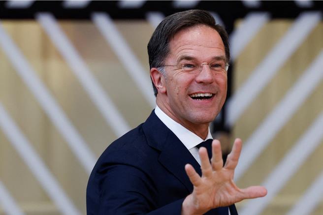 知情人士透露，支持荷蘭總理呂特（Mark Rutte）領導北約的國家一直在幕後努力，以確保北約秘書長競選在今年夏天之前結束。（圖／路透社）
